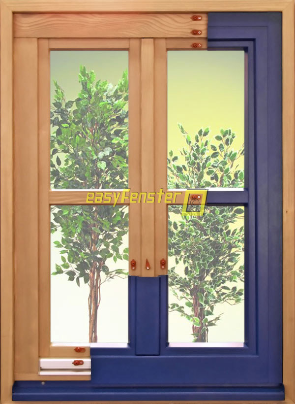 Aluminium Fensterverkleidung für Holzfenster nachträglich