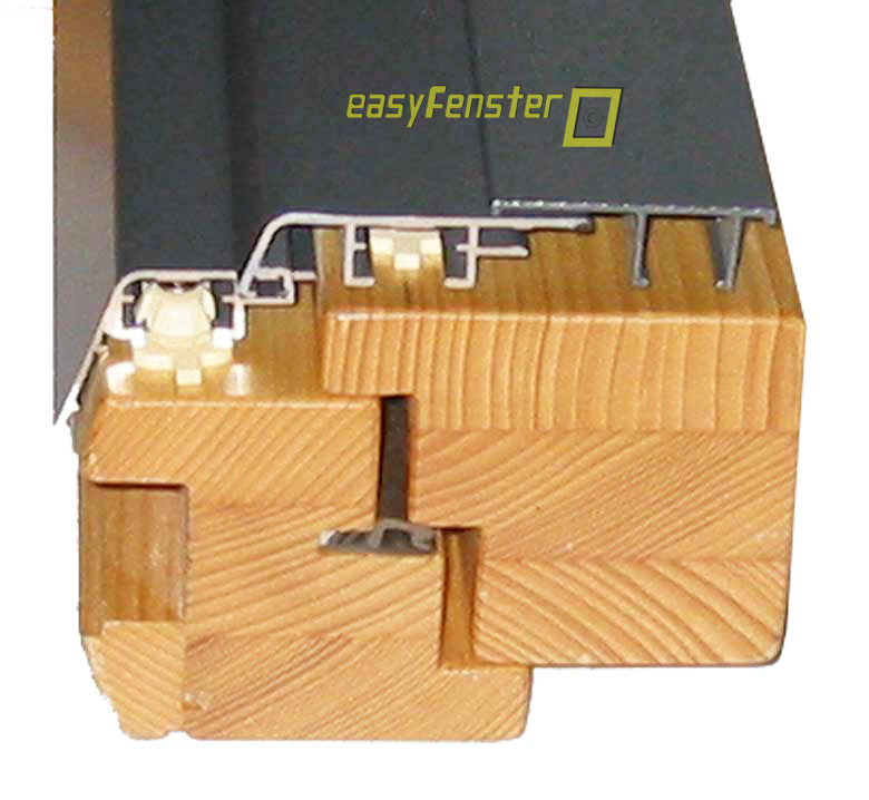 Hinterlueftung der Alurofile - Aluverkleidung - Fensterschutz
