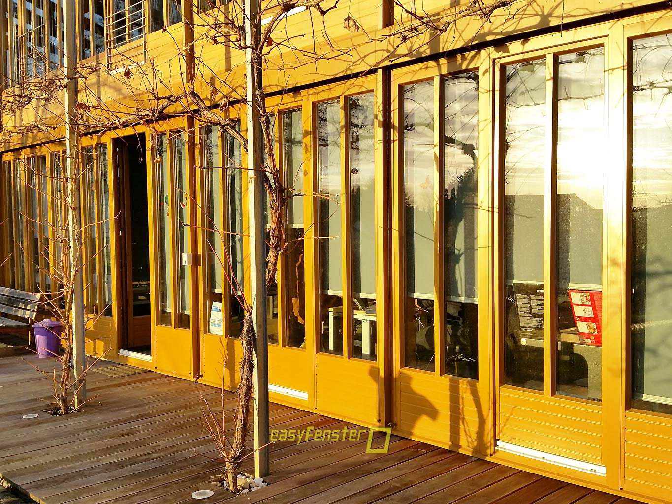 Aluprofile für Fenster und Wintergarten, dauerhafter